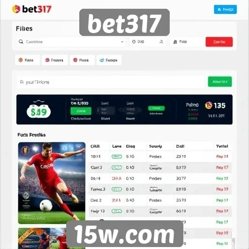 Apostas esportivas em destaque no bet317